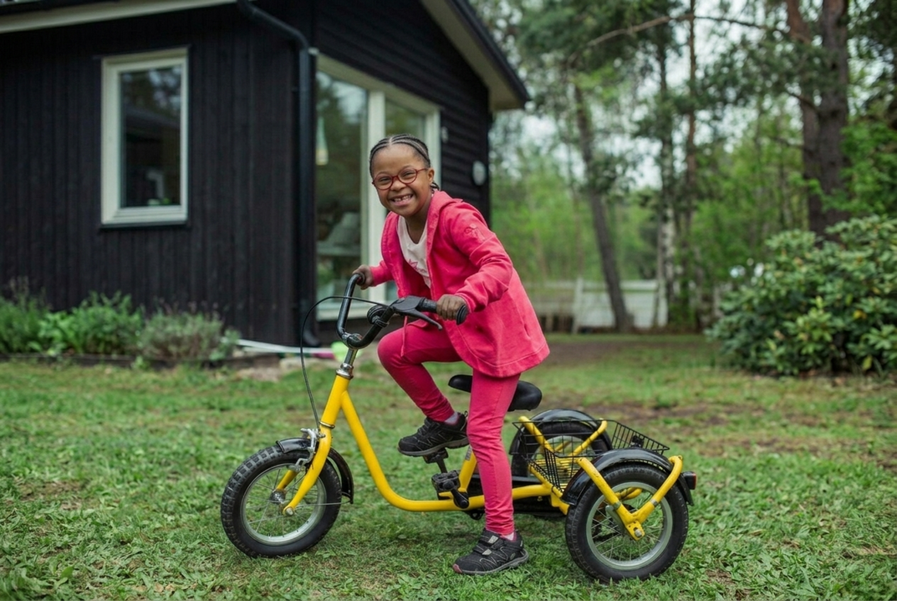 Chelsea's Adaptive Tricycle